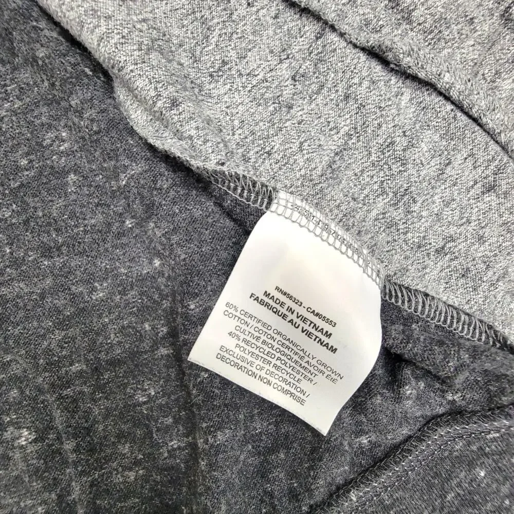 Nike Sportswear Mens L Large Full Zip Sweatshirt Track Jacket Gray Colorblock